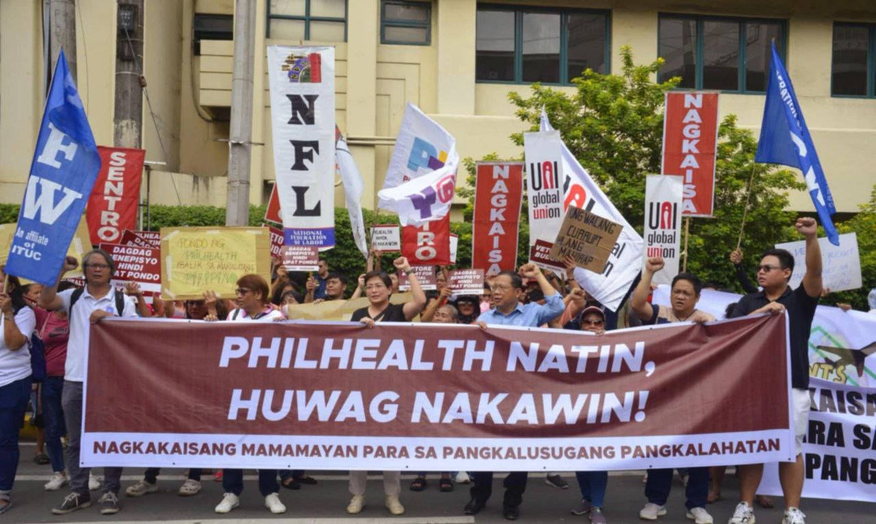 Pagsibak kay Herbosa at pagbalik ng Philhealth subsidy sigaw ng labor at health workers